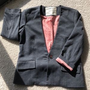 Anthropologie Cartonnier grey blazer- never worn!